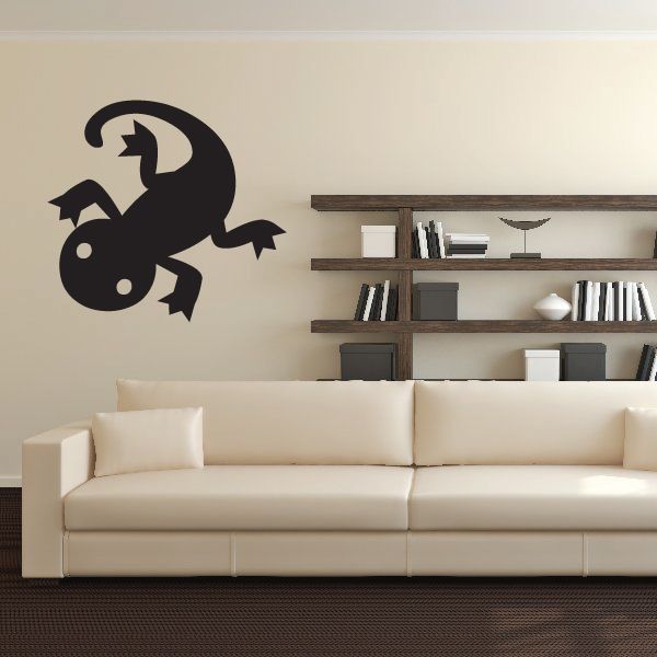 Image of Halloween Gecko Lizard Decal