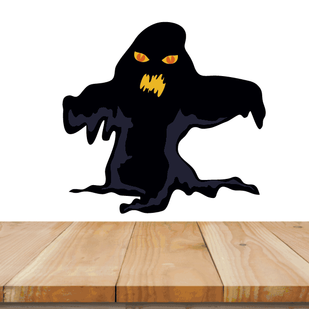 Image of Halloween Ghost Monster Sticker