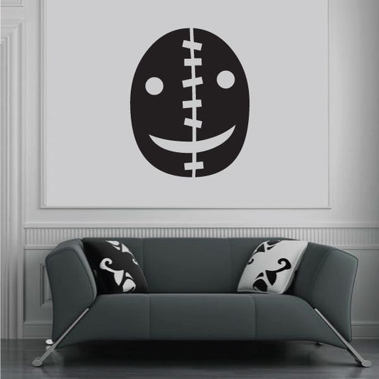 Image of Halloween Stitched Mask Decal