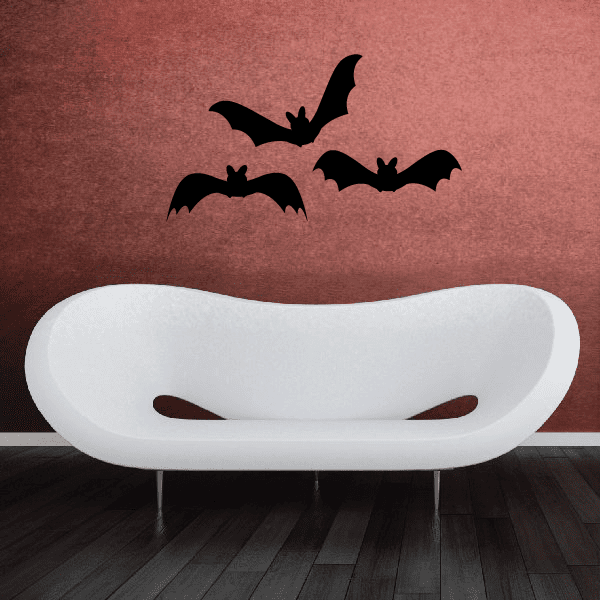 Image of Halloween Trio Bat Decal