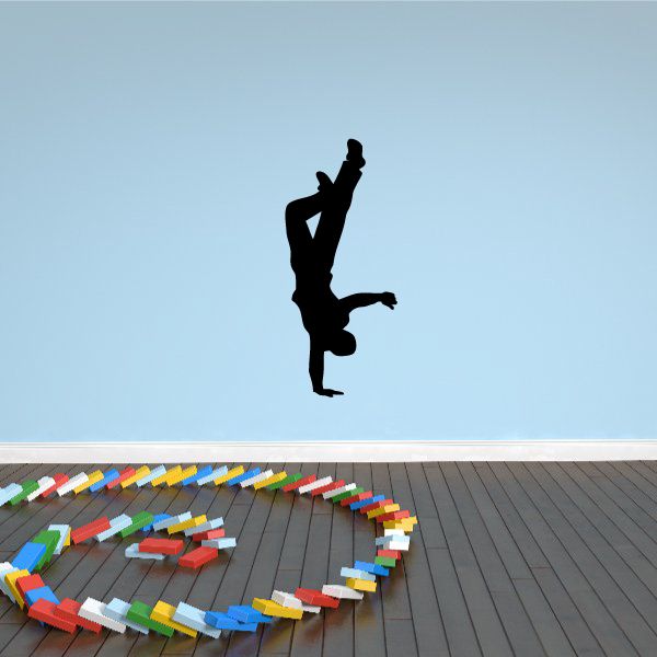 Image of Hand Stand Break Dancing Decal