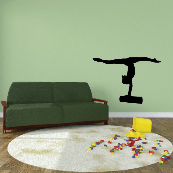 Image of Handstand on Bars Decal