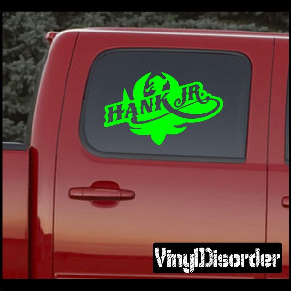 Image of Hank Jr Decal