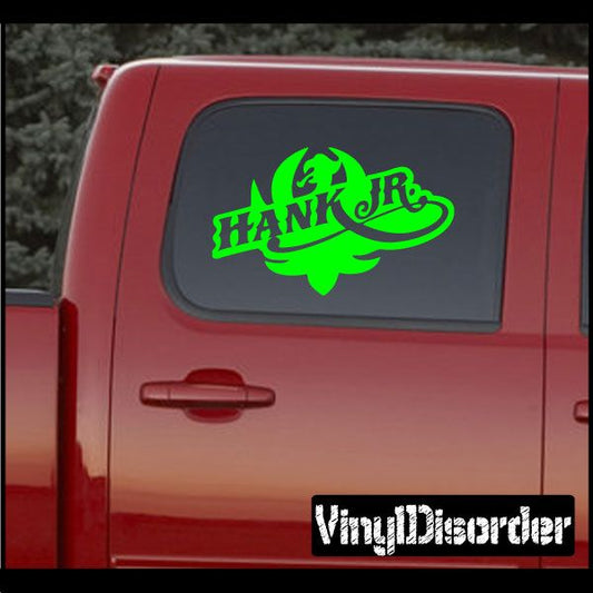 Image of Hank Jr Decal