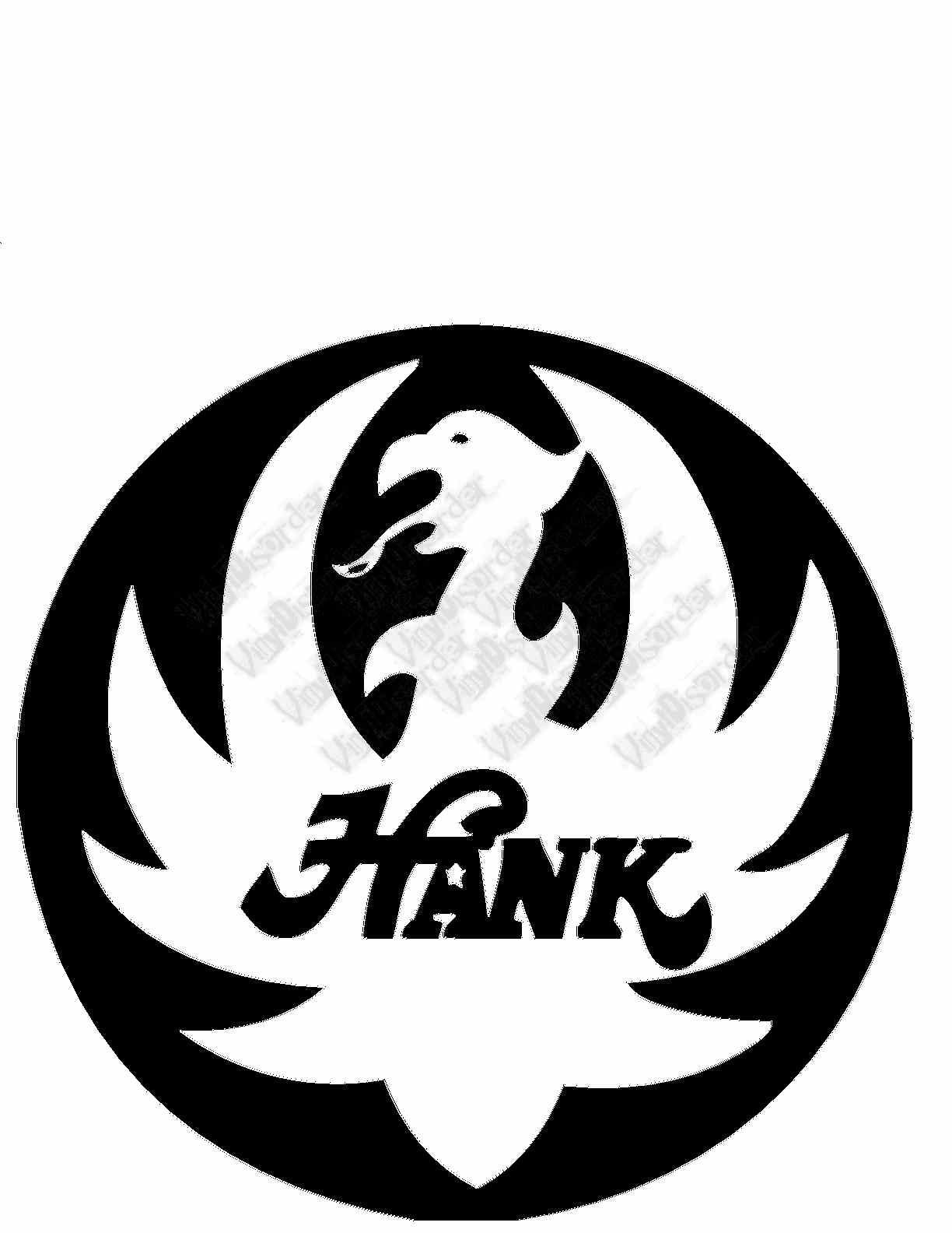 Image of Hank Williams Jr Circle Logo Decal