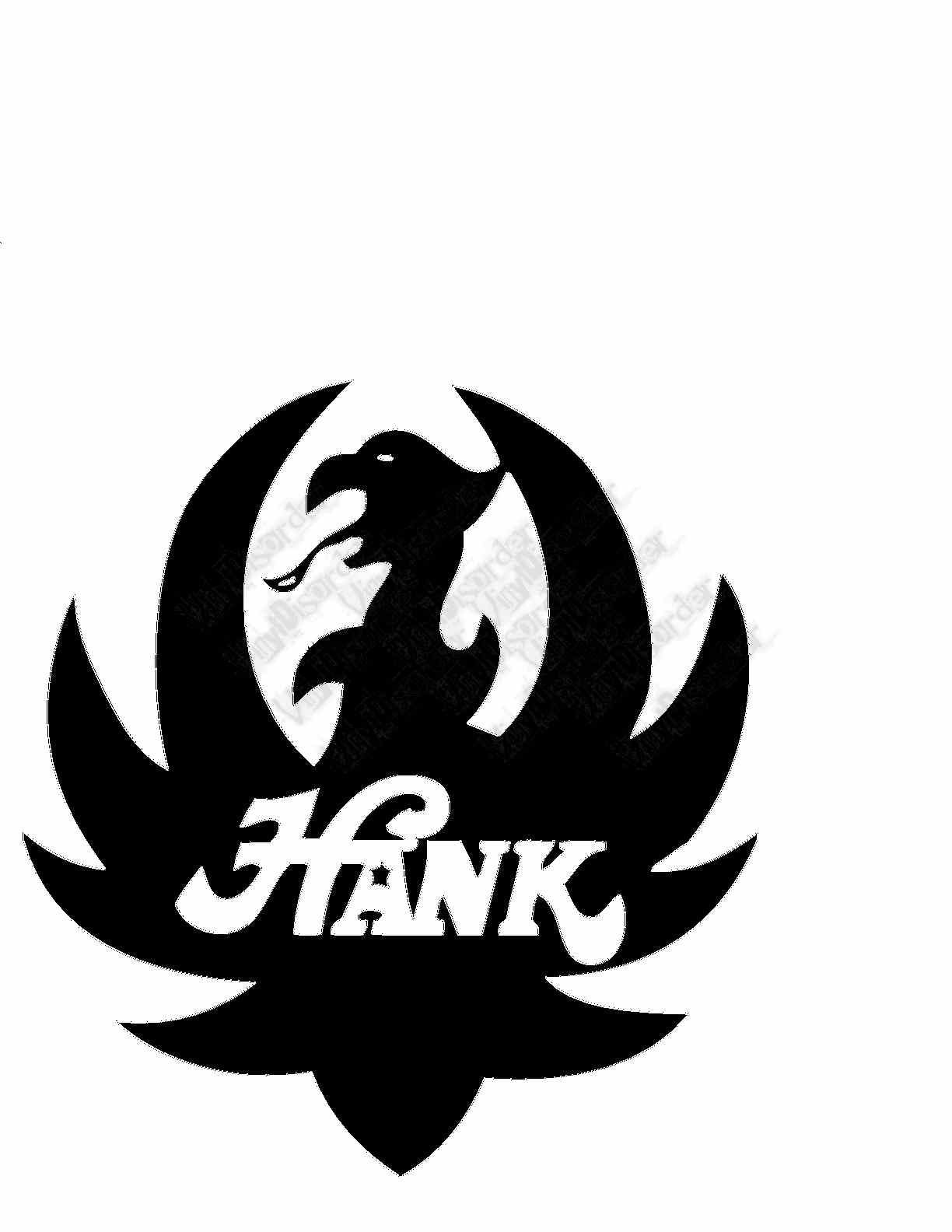 Image of Hank Williams Jr Simple Logo Decal