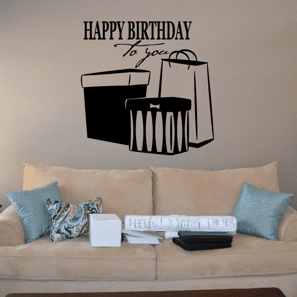 Image of Happy Birthday to You Presents Decal