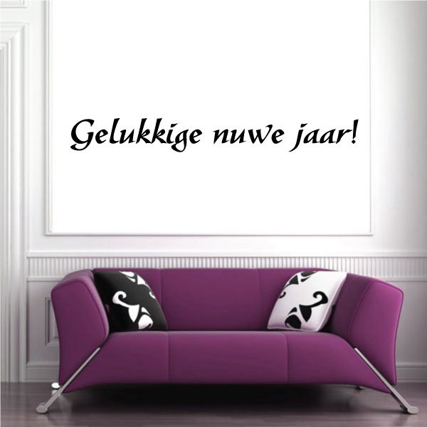 Image of Happy New Year Afrikaans Gelukkige Nuwe Jaar Decal