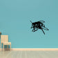 Bee harvesting wall decal, black design