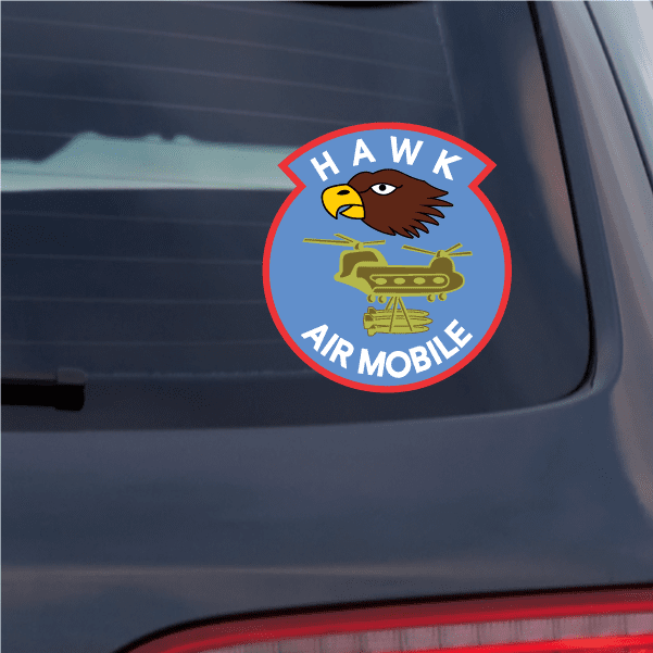 Image of Hawk Air Mobile Military Sticker