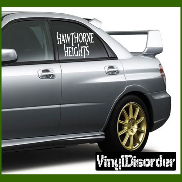 Image of Hawthorne Heights Decal