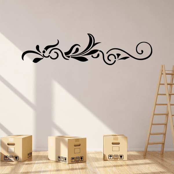 Image of Headboard Home décor Embellishments Design Elements Vinyl Wall Decal Mural Quotes Words EM009