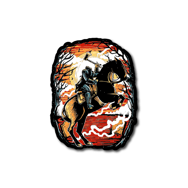 Headless Horseman Sticker – Vinyl Disorder
