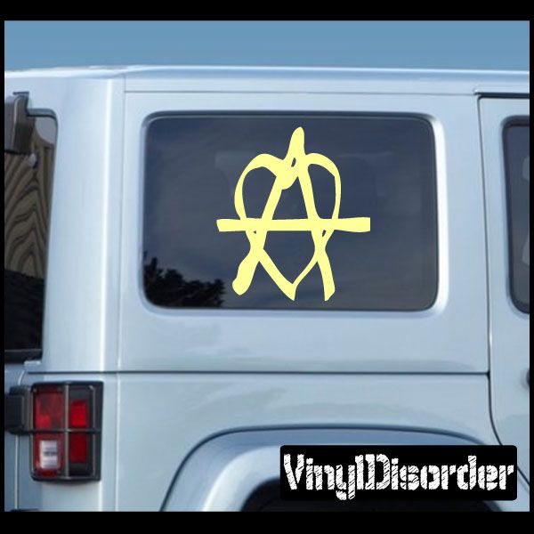 Image of Heart Anarchy Decal