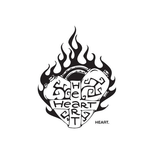 Image of Heart Graffiti Decal