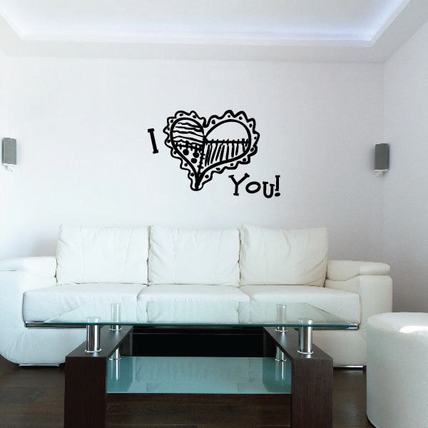 Image of Heart Quote Decals