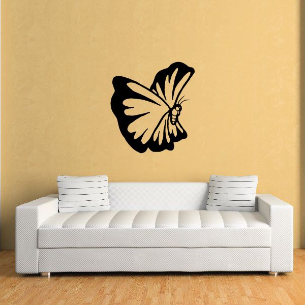 Image of Heart Wing Butterfly Decal