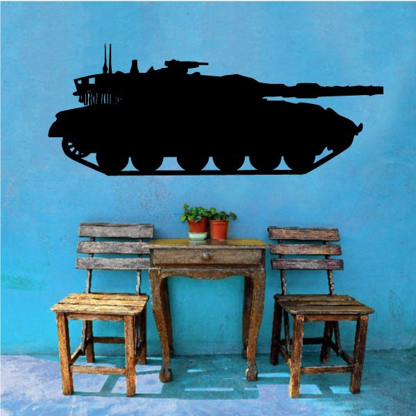 Image of Heavy Armed Tank Decal