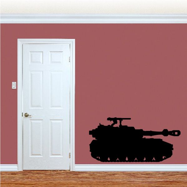 Image of Heavy Cannon Tank Decal