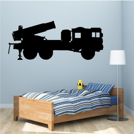 Image of Heavy Mortar Truck Decal