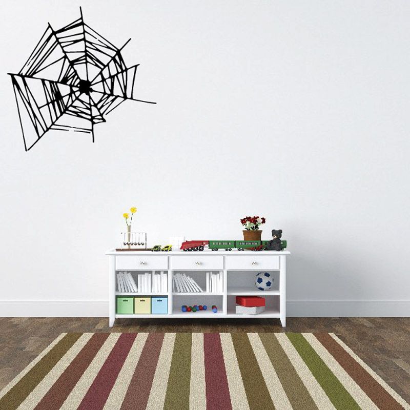 Image of Hectic Spider Web Decal