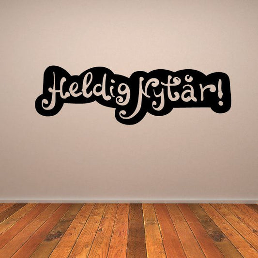 Image of Heldig Nytar Happy New Year Decal