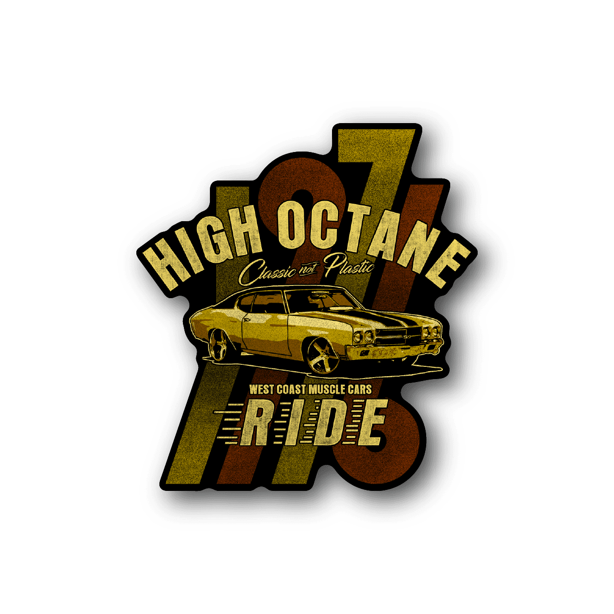 Image of High Octane 97 Sticker