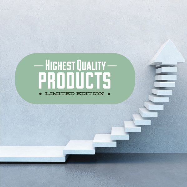 Image of Highest Quality Products Limited Edition Retail Discount Sign Wall Decal - Vinyl Decal - Car Decal - Idcolor020