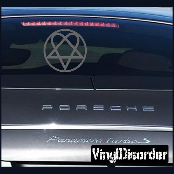 Image of Him Plain Logo Decal