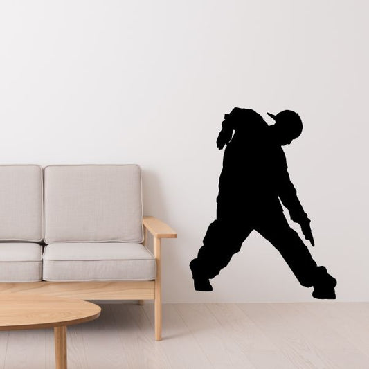 Image of Hip Hop Dancer Wall Decal - Vinyl Decal - Car Decal - BA025