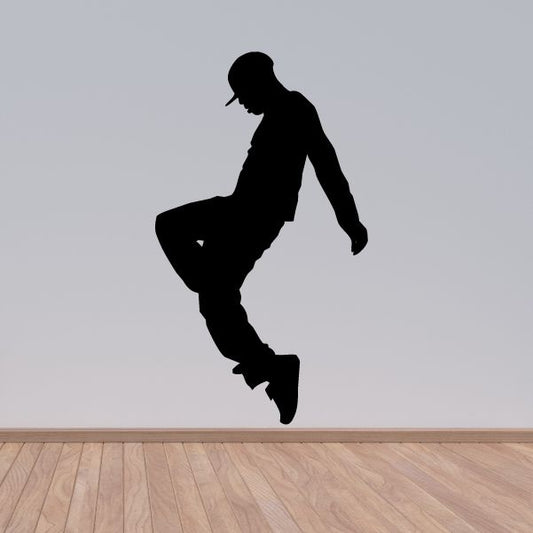 Image of Hip Hop Dancer Wall Decal - Vinyl Decal - Car Decal - BA029