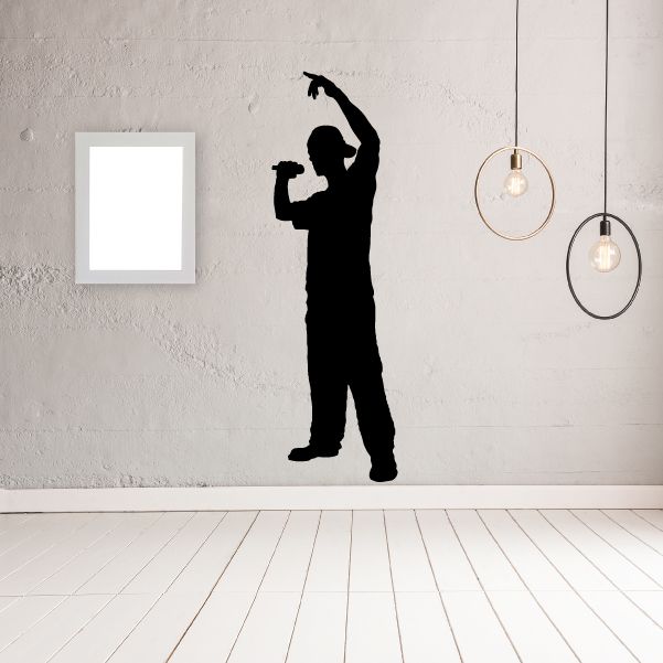 Image of Hip Hop Dancer Wall Decal - Vinyl Decal - Car Decal - BA030