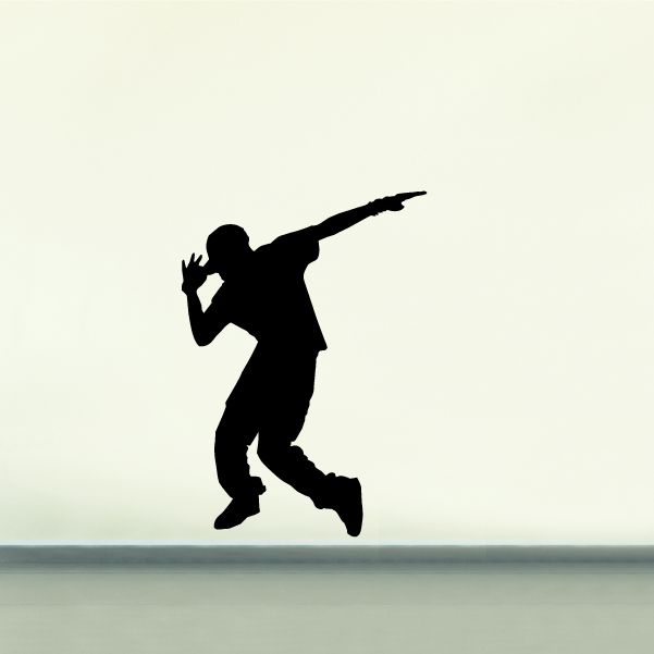 Image of Hip Hop Dancer Wall Decal - Vinyl Decal - Car Decal - BA032