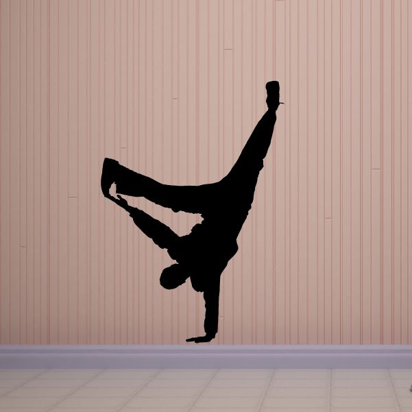 Image of Hip Hop Dancer Wall Decal - Vinyl Decal - Car Decal - BA035