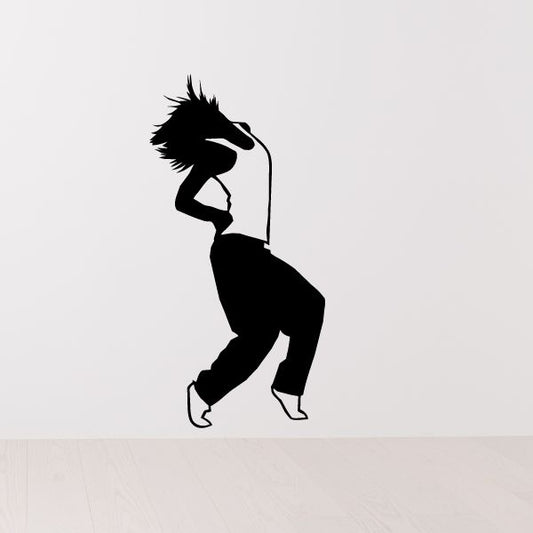 Image of Hip Hop Dancer Wall Decal - Vinyl Decal - Car Decal - BA043