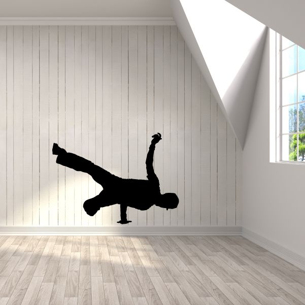 Image of Hip Hop Dancer Wall Decal - Vinyl Decal - Car Decal - BA053