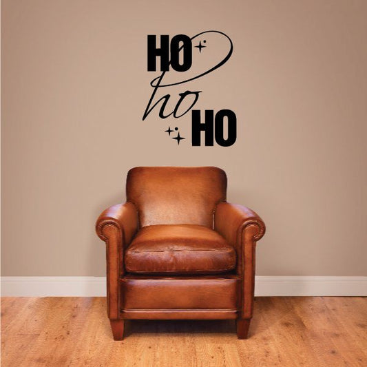 Image of Ho Ho Ho Quote Decal