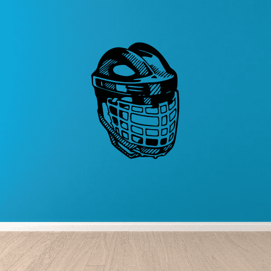 Image of Hockey Player Wall Decal - Vinyl Decal - Car Decal - CDS052