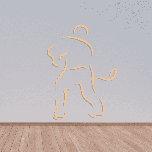 Image of Hockey Player Wall Decal - Vinyl Sticker - Car Sticker - Die Cut Sticker - CDSCOLOR015