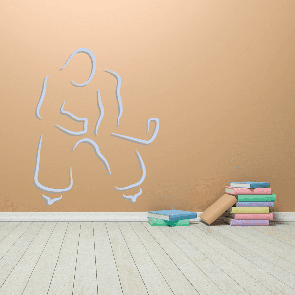 Image of Hockey Player Wall Decal - Vinyl Sticker - Car Sticker - Die Cut Sticker - CDSCOLOR031