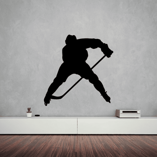 Image of Hockey Wall Decal - Vinyl Decal - Car Decal - 012