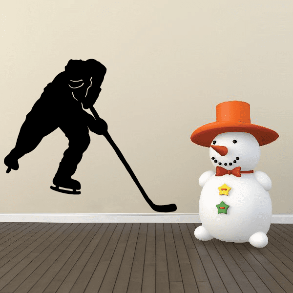 Image of Hockey Wall Decal - Vinyl Decal - Car Decal - 016