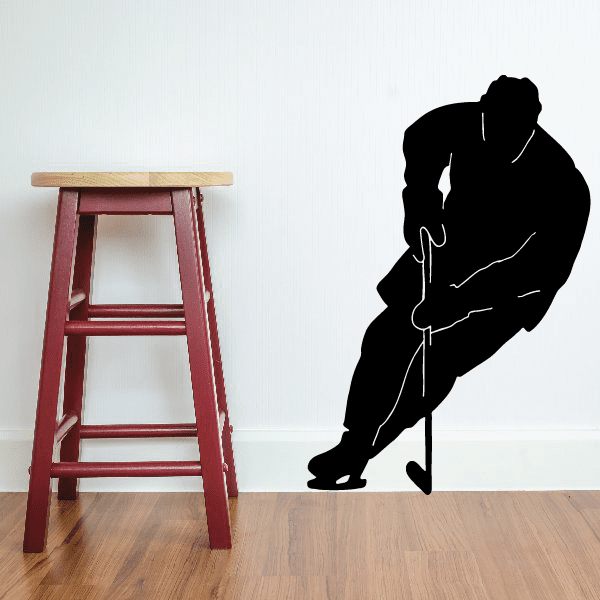 Image of Hockey Wall Decal - Vinyl Decal - Car Decal - 017