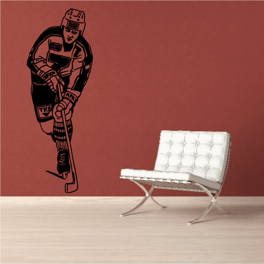 Image of Hockey Wall Decal - Vinyl Decal - Car Decal - Bl006