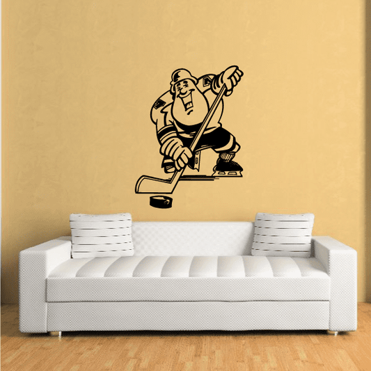 Image of Hockey Wall Decal - Vinyl Decal - Car Decal - Bl008