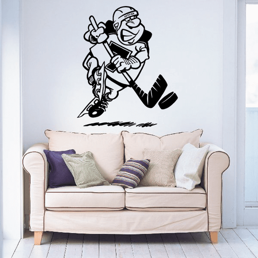 Image of Hockey Wall Decal - Vinyl Decal - Car Decal - Bl015