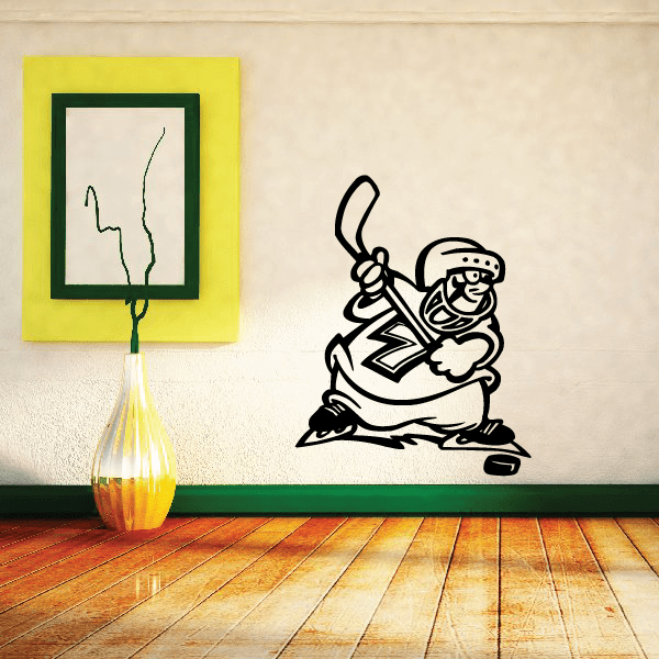 Image of Hockey Wall Decal - Vinyl Decal - Car Decal - Bl016