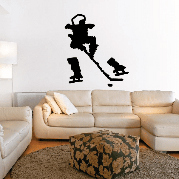 Image of Hockey Wall Decal - Vinyl Decal - Car Decal - Bl029