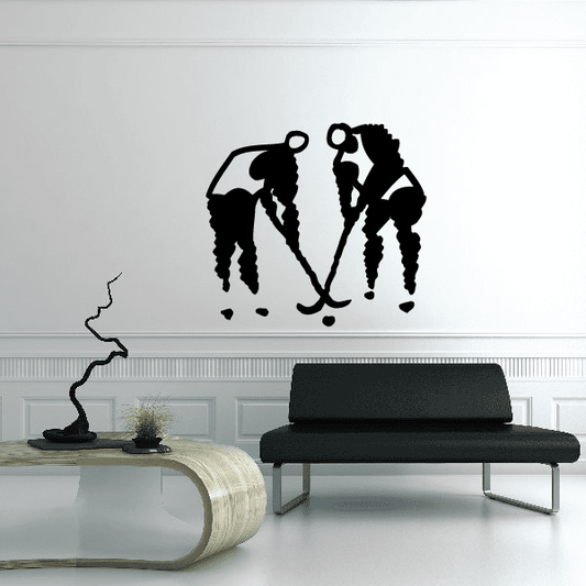 Image of Hockey Wall Decal - Vinyl Decal - Car Decal - Bl030