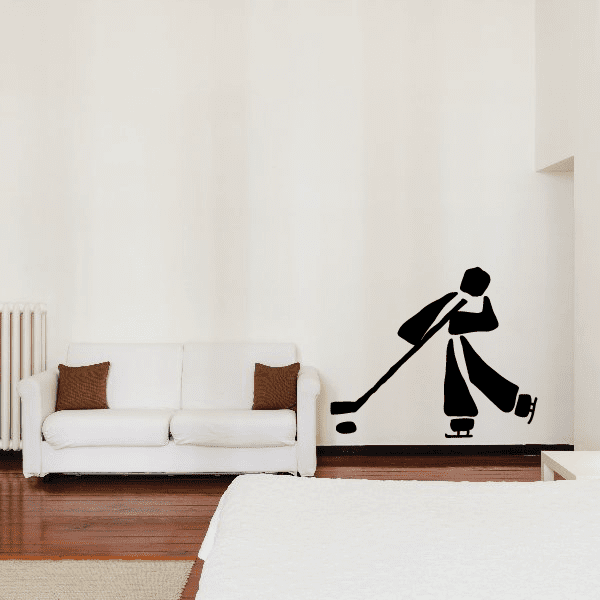 Image of Hockey Wall Decal - Vinyl Decal - Car Decal - Bl031